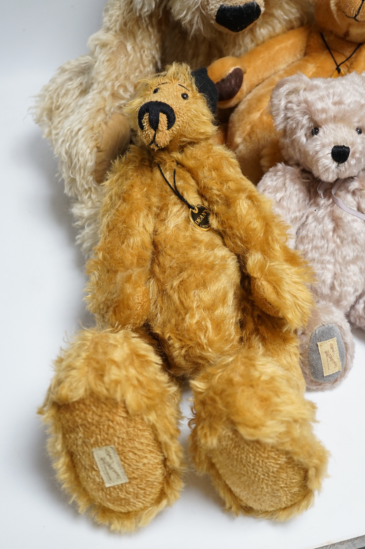 Four Jill Baxter Deans Ragbook bears